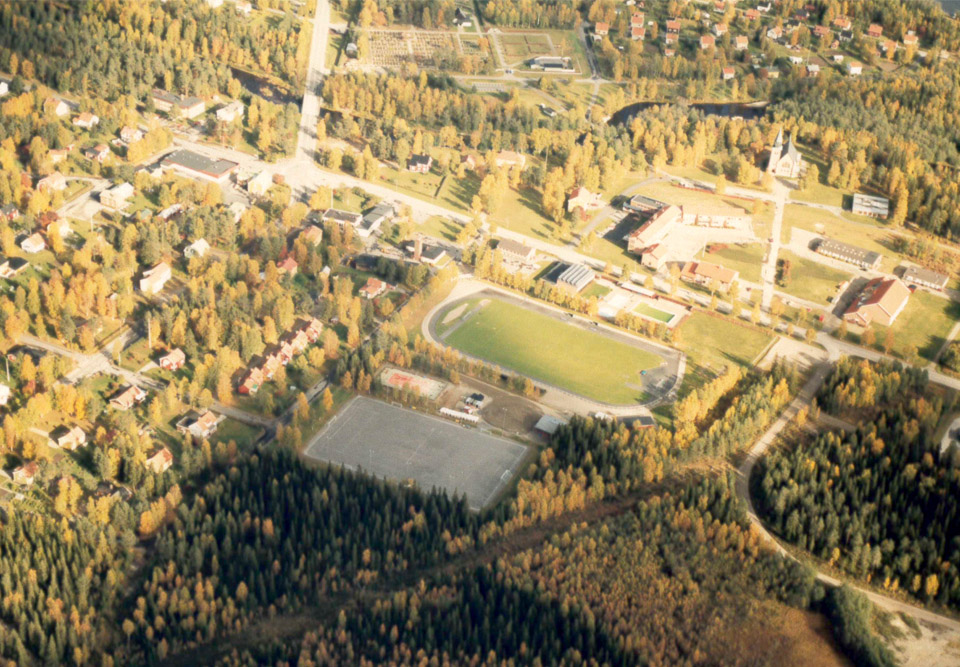 Hörnefors idrottsplats 1986