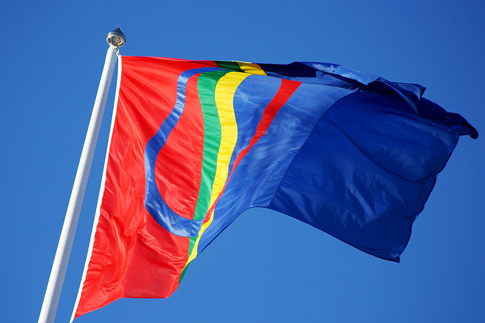 Samisk flagga