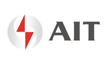 AIE logotyp.