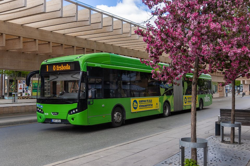 Buss på Vasaplan
